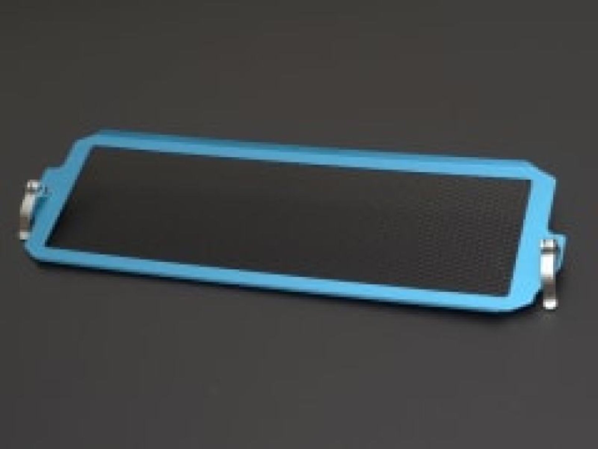 Picture of Cusco 08-17 Impreza (GR/GV/VA) Turbo Intercooler Protection Grill Kit Blue w/Blk Mesh