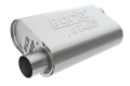 Picture of Borla CrateMuffler BB Mopar 383/413/426/440 ATAK 2.5in Offset/Offset 14inx4.35inx9in Oval Muffler