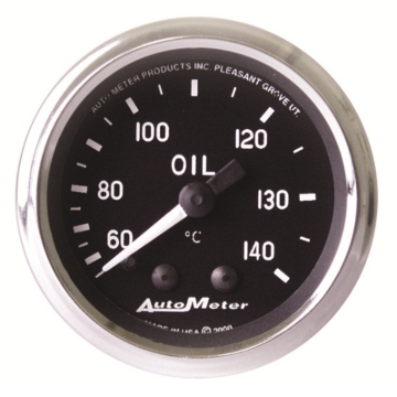 Picture of Autometer Cobra 2 1/16in 60-140 Deg Celsius Mechanical Oil Temperature Gauge