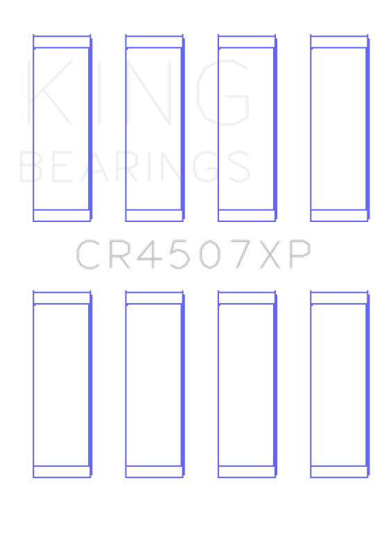 Picture of King Engine Bearings KING Connecting Rod Bearings - CR4507XP0.25