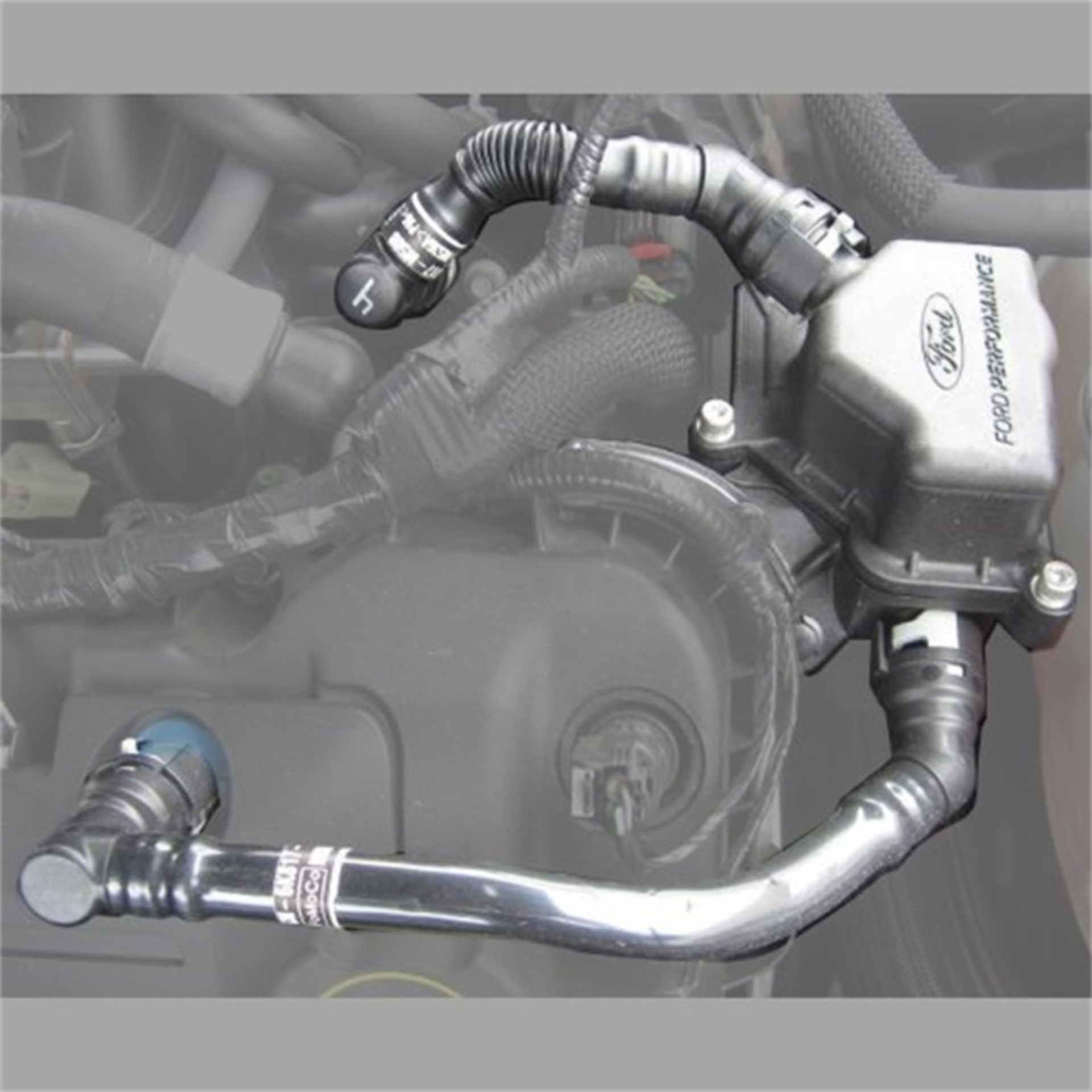 Picture of Ford Racing 18-23 Mustang GT 5.0L Right Hand Side Oil-Air Separator