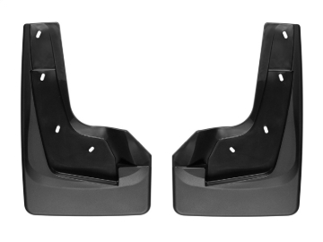Picture of WeatherTech 19+ Dodge Ram w/o Factory Flares Front No Drill Mudflaps - Black