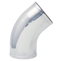 Picture of Spectre Universal Intake Elbow Tube (ABS) 3in. OD / 45 Degree - Chrome