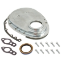 Picture of Spectre SB Chevrolet Timing Chain Cover - Polished Aluminum