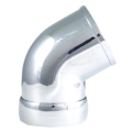 Picture of Spectre Universal Intake Elbow Tube (ABS) w/Collar 3in. OD / 60 Degree - Chrome