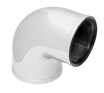 Picture of Spectre Universal Intake Elbow Tube (ABS) 3in. OD / 90 Degree - Chrome