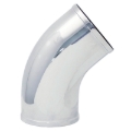 Picture of Spectre Universal Intake Elbow Tube (ABS) 3in. OD / 45 Degree - Chrome