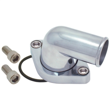 Picture of Spectre Chevy 90 Degree Swivel Water Neck - Polished Aluminum