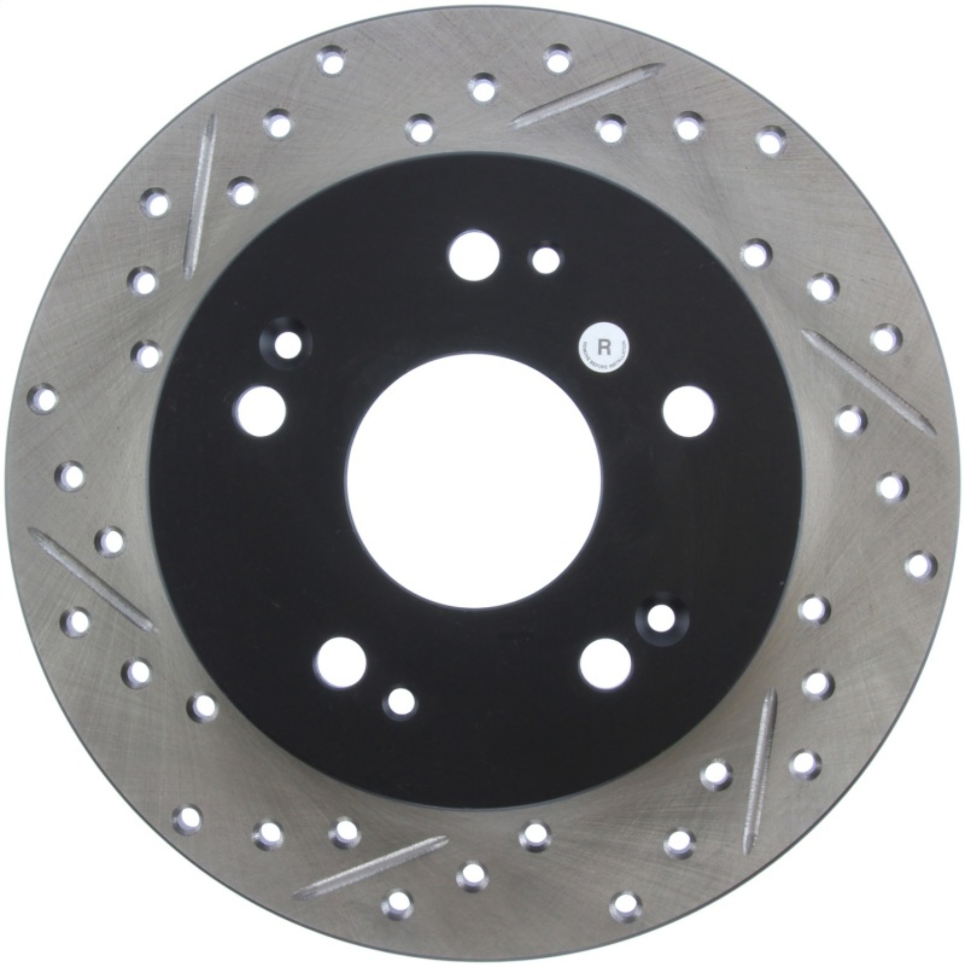 Picture of Sport Drilled & Slotted Brake Rotor; Rear Right