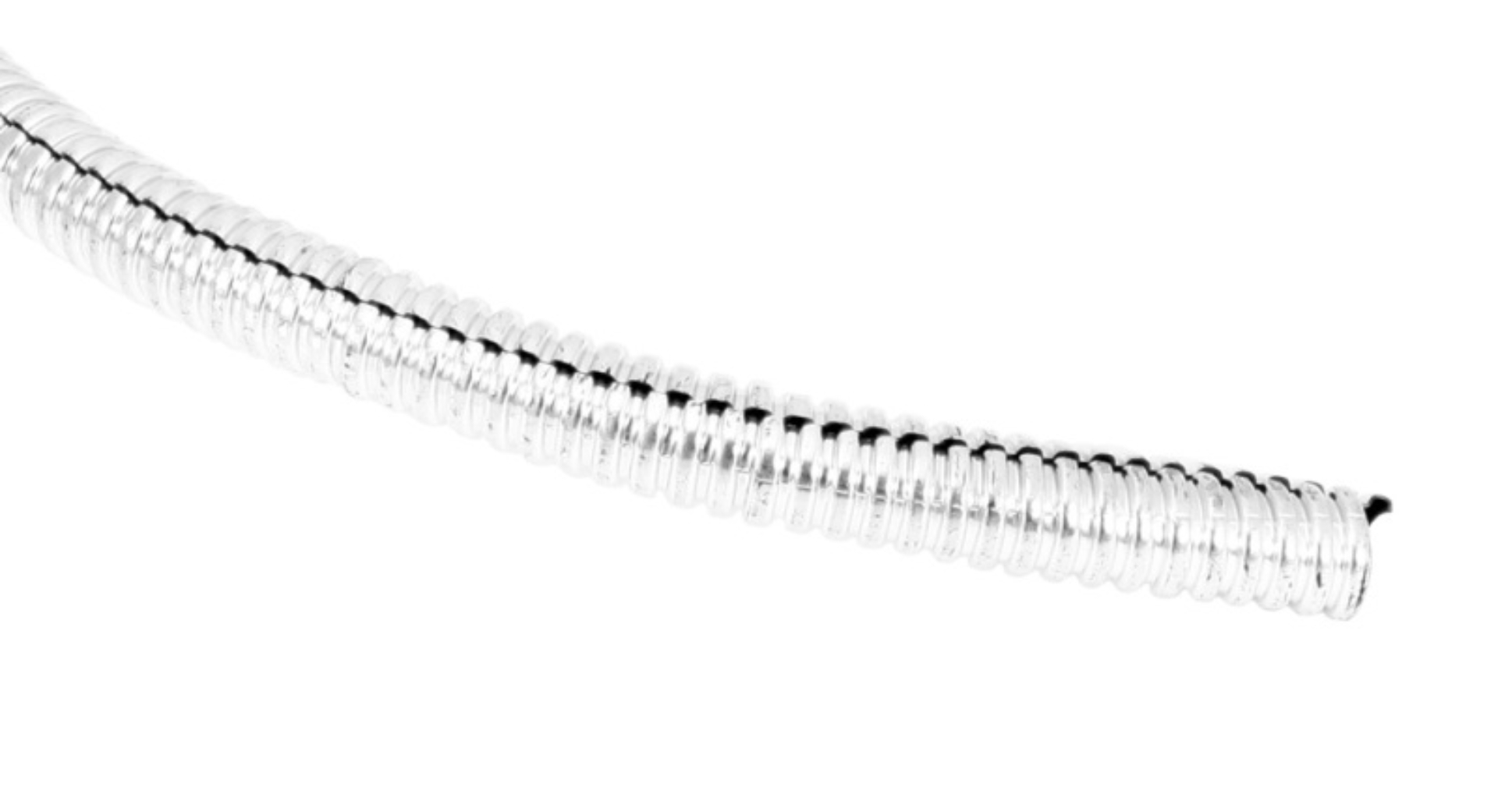 Picture of Spectre Wire Loom 1/4in. Diameter / 10ft. Length - Chrome