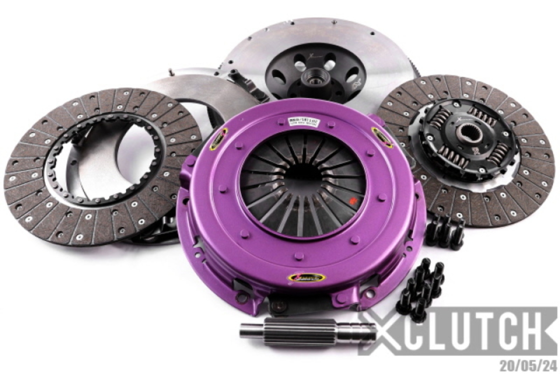 Picture of XCLUTCH XCL Clutch-10.5in Twin Sprung Organic Clutch Kits - XKFD27540-2A