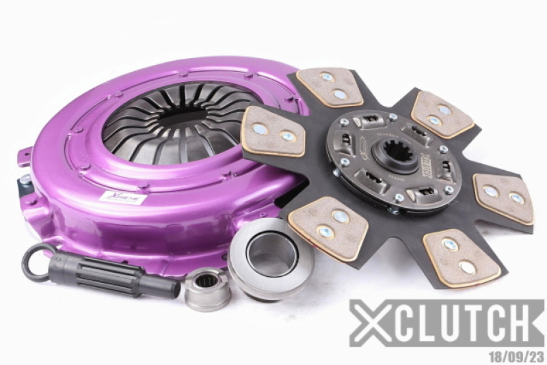 Picture of XClutch 96-04 Ford Mustang GT 4.6L Stage 2R Extra HD Sprung Ceramic Clutch Kit