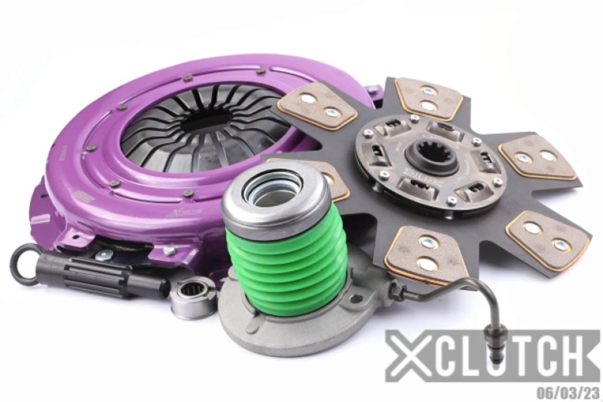 Picture of XClutch 05-10 Ford Mustang GT 4.6L Stage 2 Sprung Ceramic Clutch Kit