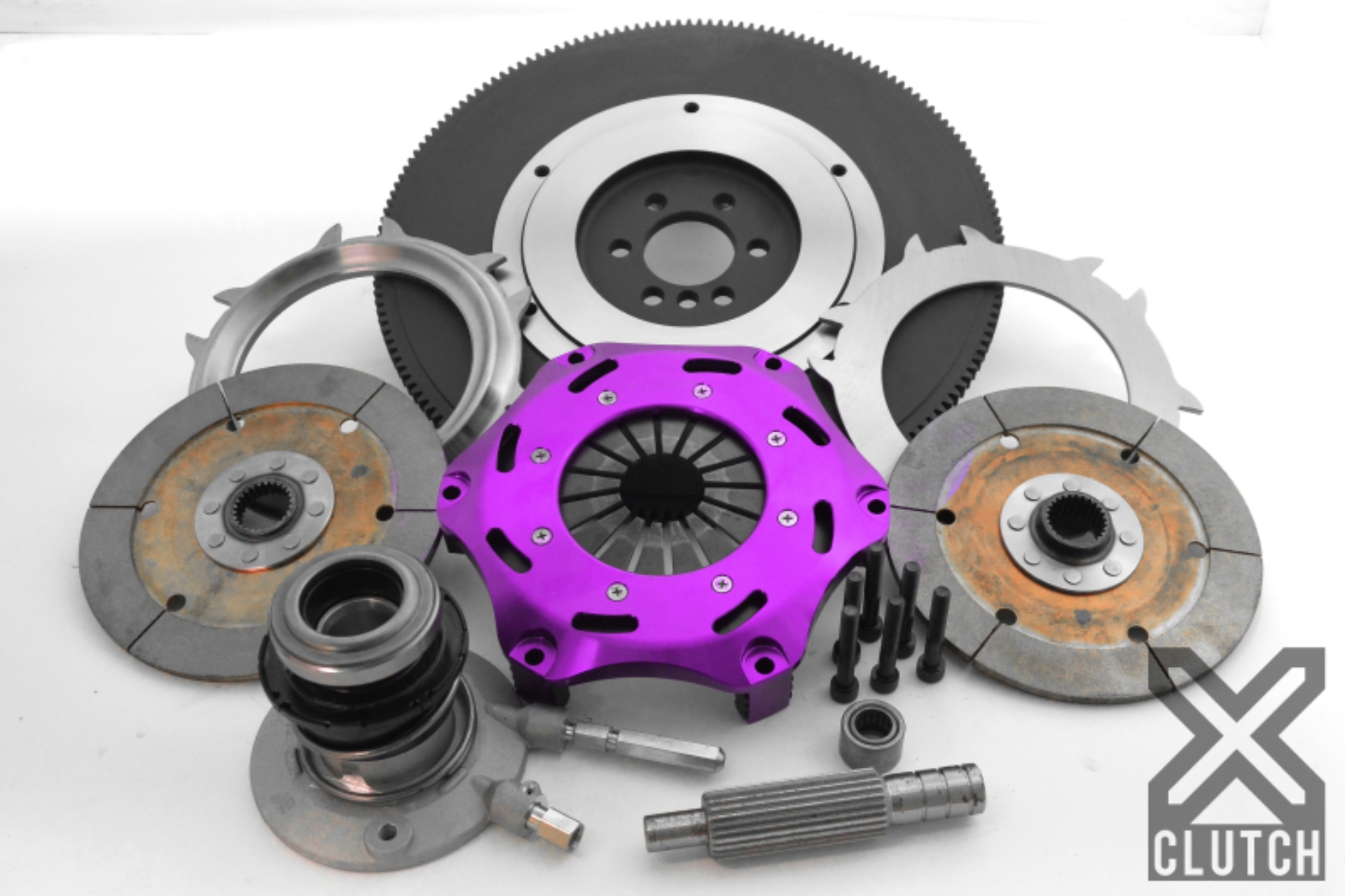 Picture of XClutch 98-02 Chevrolet Camaro Z28 5.7L 7.25in Twin Solid Ceramic Clutch Kit
