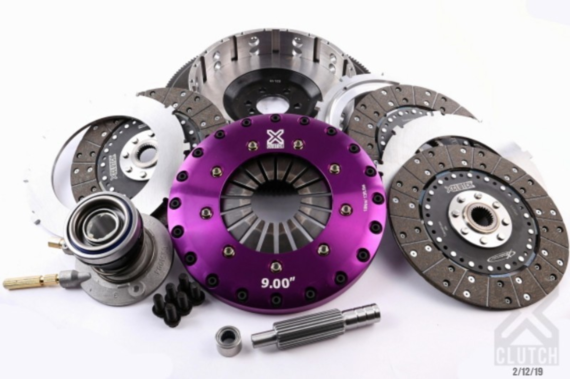 Picture of XClutch 98-02 Chevrolet Camaro Z28 5.7L 9in Triple Solid Organic Clutch Kit