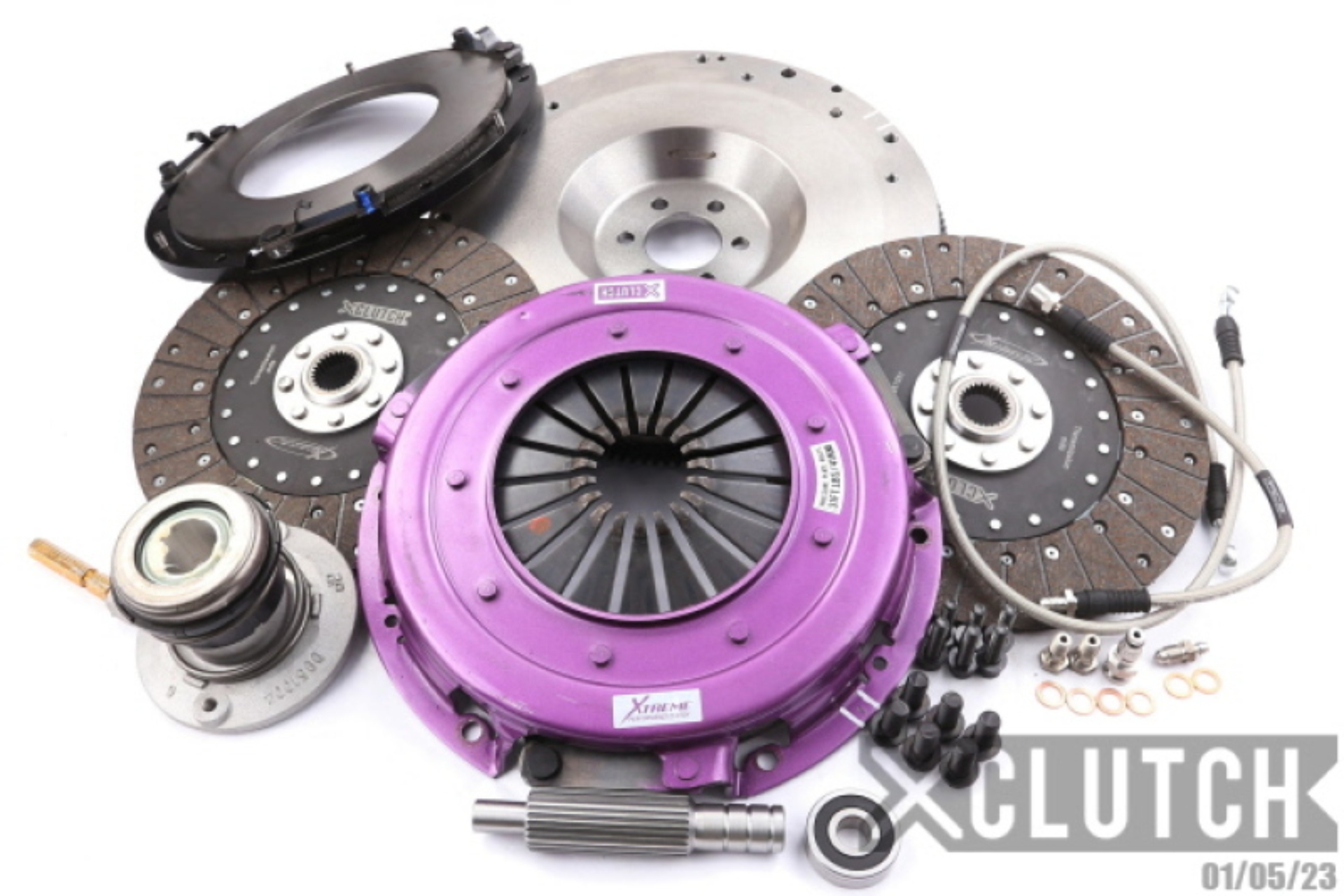 Picture of XClutch 14-17 Chevrolet SS Base 6.2L 10.5in Twin Solid Organic Clutch Kit