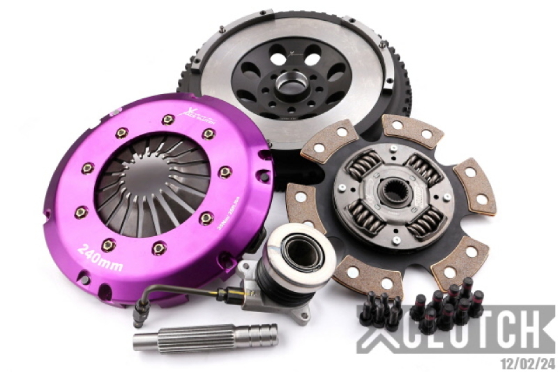 Picture of XClutch 13-16 Hyundai Genesis Coupe Track 3.8L Stage 2R Extra HD Sprung Ceramic Clutch Kit
