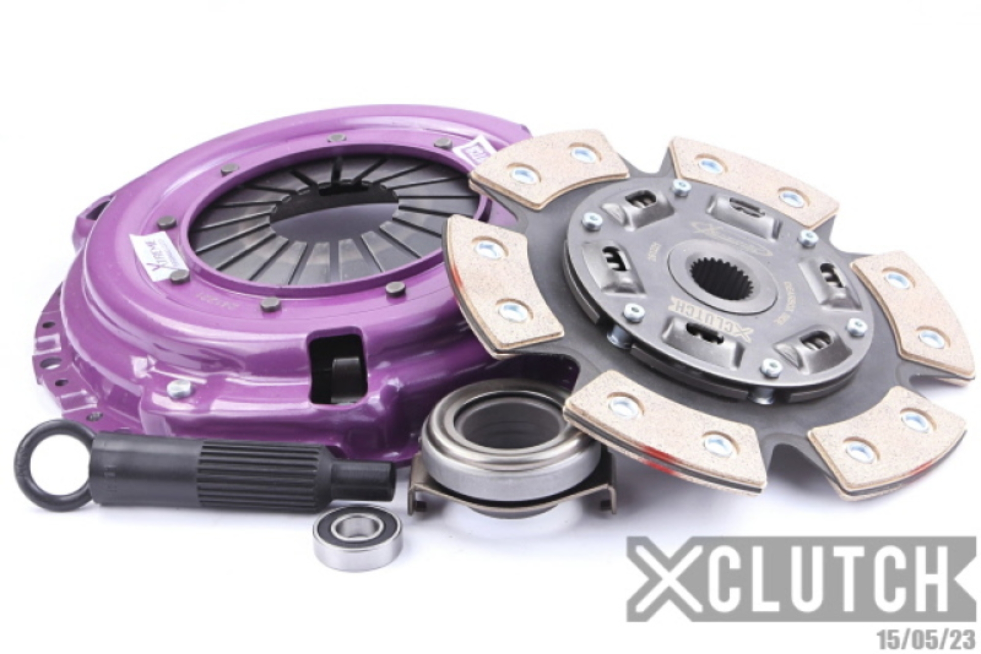 Picture of XClutch 94-01 Acura Integra Special Edition 1.8L Stage 2R Extra HD Sprung Ceramic Clutch Kit