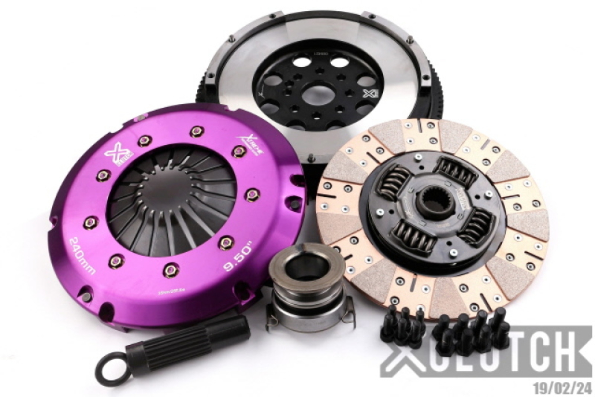 Picture of XClutch 10-14 Lotus Evora Base 3.5L Stage 2 Cushioned Ceramic Clutch Kit
