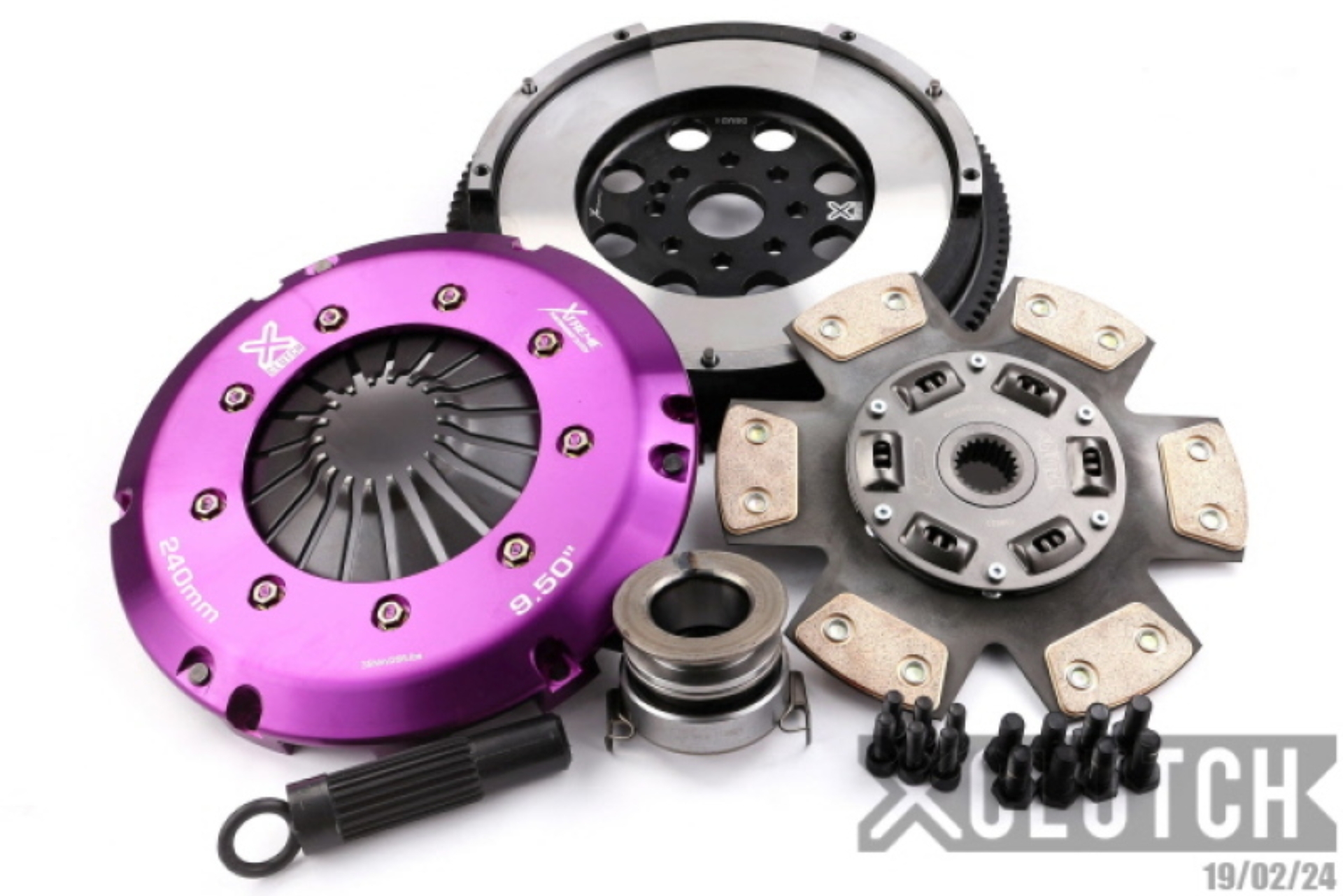 Picture of XClutch 10-14 Lotus Evora Base 3.5L Stage 2R Extra HD Sprung Ceramic Clutch Kit