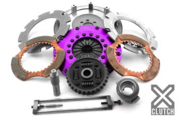 Picture of XClutch 07-17 Mitsubishi Lancer EVO X 2.0L 8in Twin Sprung Ceramic Clutch Kit