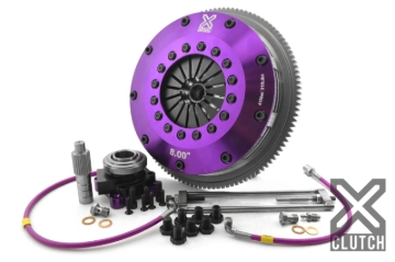 Picture of XClutch 1997 Mitsubishi Lancer EVO IV 2.0L 8in Twin Solid Ceramic Clutch Kit