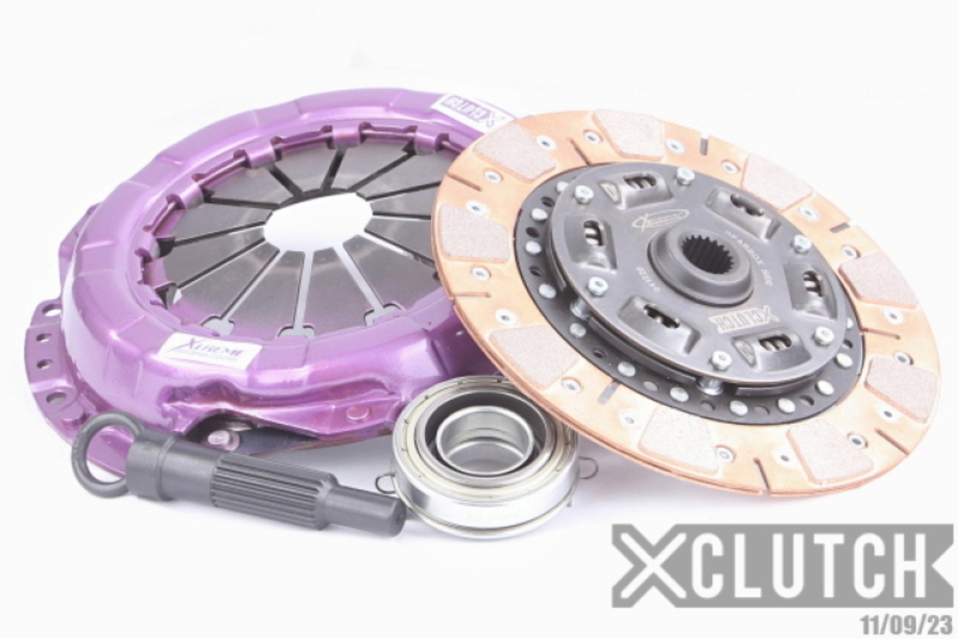 Picture of XClutch 93-95 Hyundai Scoupe Turbo 1.5L Stage 2 Cushioned Ceramic Clutch Kit