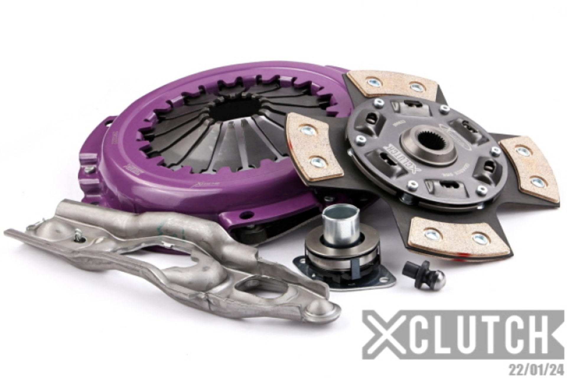 Picture of XClutch 06-12 Mitsubishi Colt Ralliart 1.5L Stage 2 Sprung Ceramic Clutch Kit