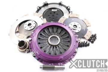 Picture of XClutch 1997 Mitsubishi Lancer EVO IV 2.0L 9in Twin Solid Ceramic Clutch Kit