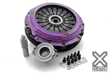 Picture of XClutch 07-17 Mitsubishi Lancer EVO X 2.0L 9in Twin Solid Ceramic Clutch Kit