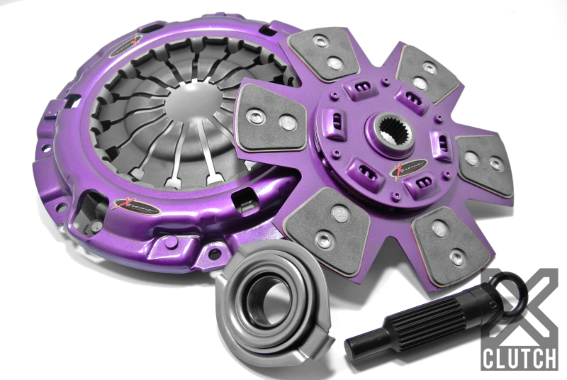 Picture of XClutch 91-96 Dodge Stealth R/T Turbo 3.0L Stage 2 Sprung Ceramic Clutch Kit