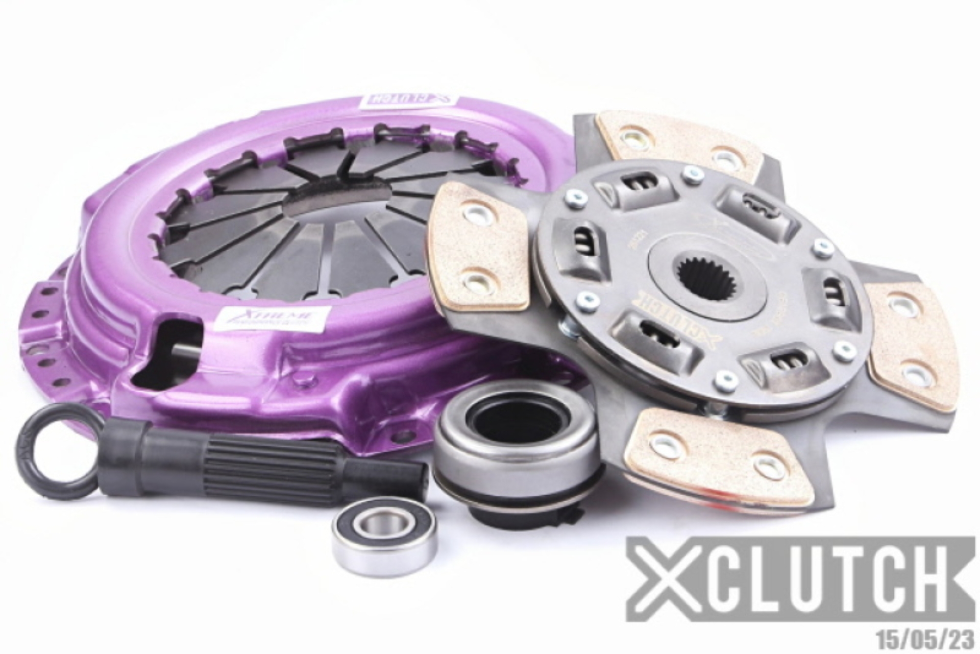 Picture of XClutch 94-95 Kia Sephia RS 1.6L Stage 2 Sprung Ceramic Clutch Kit