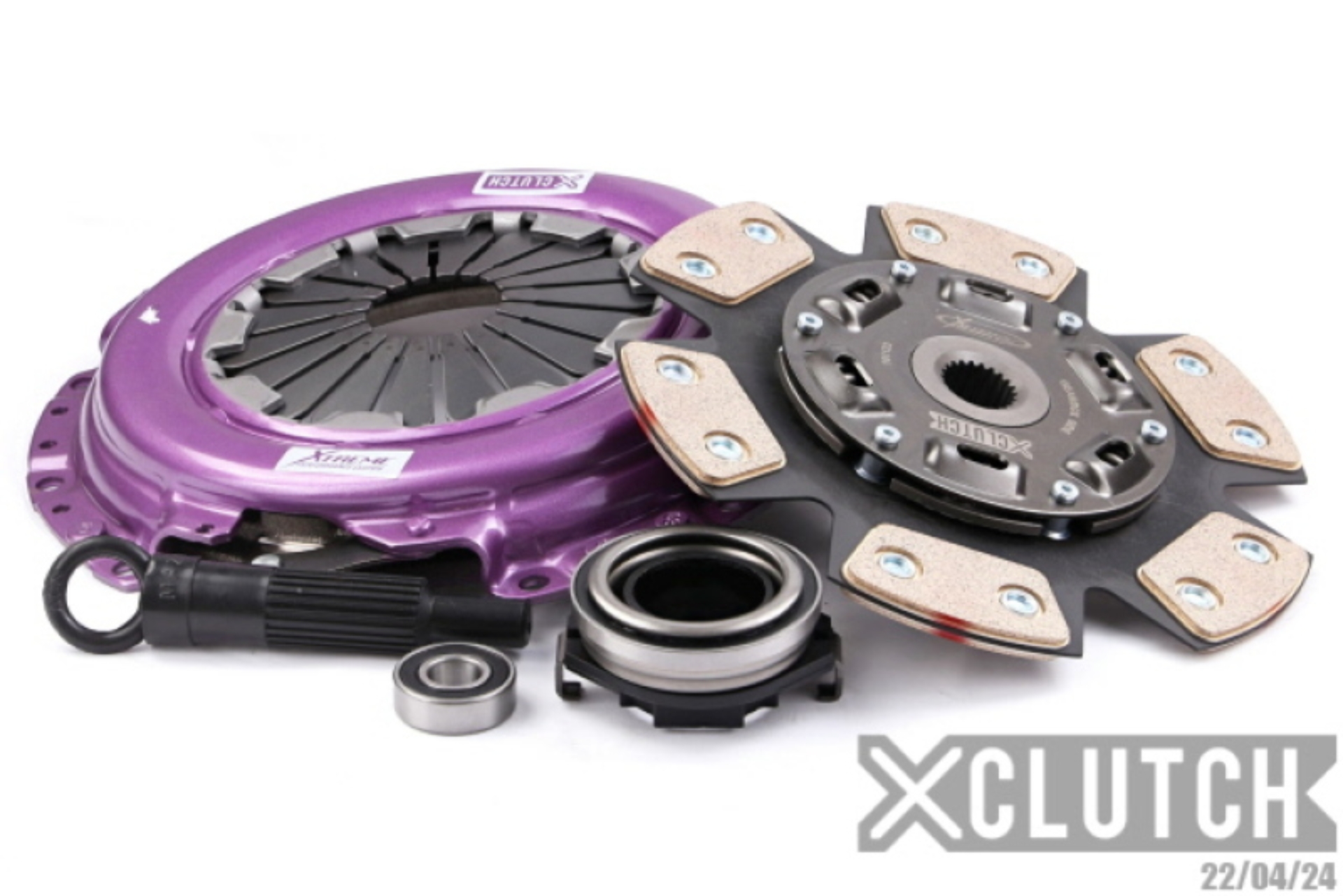 Picture of XClutch 98-02 Mazda 626 2.0L Stage 2 Sprung Ceramic Clutch Kit