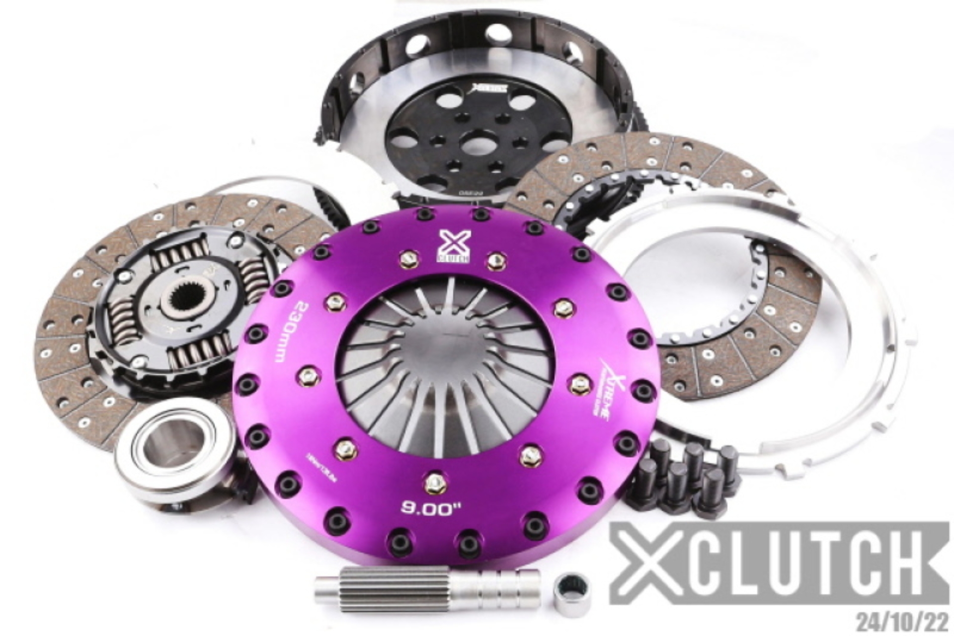 Picture of XCLUTCH XCL Clutch-10.5in Twin Sprung Organic Clutch Kits - XKMZ23530-2A