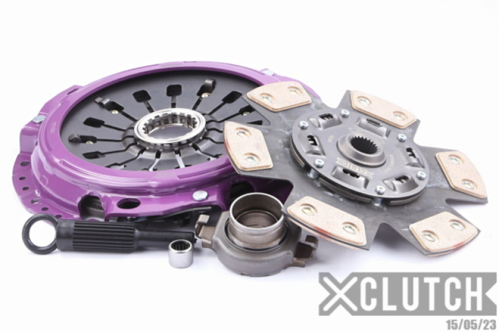 Picture of XClutch 93-95 Mazda RX-7 Touring 1.3L Stage 2 Sprung Ceramic Clutch Kit