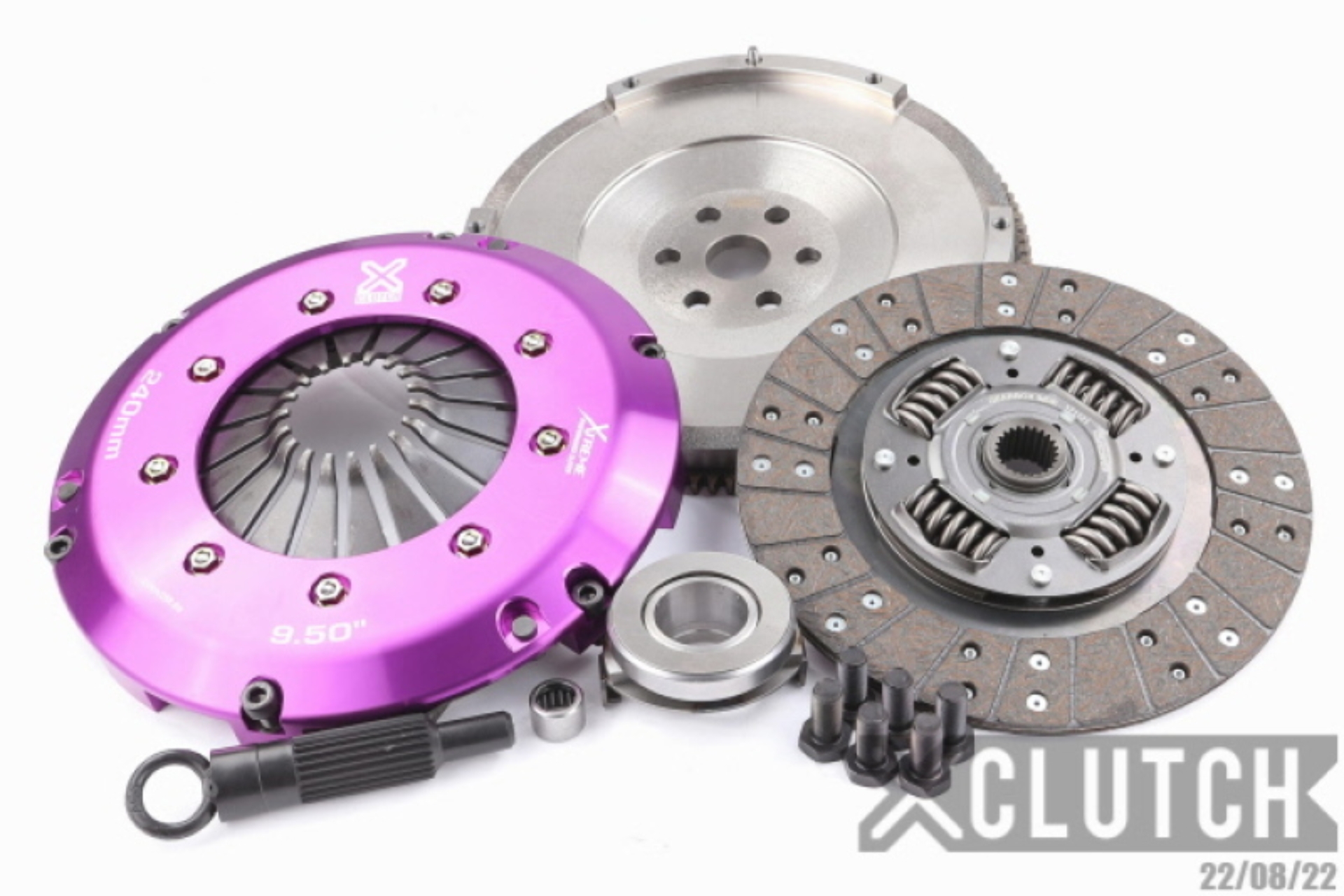 Picture of XCLUTCH XCL Clutch-Stage 1 Sprung Organic Clutch Kits - XKMZ24531-1A