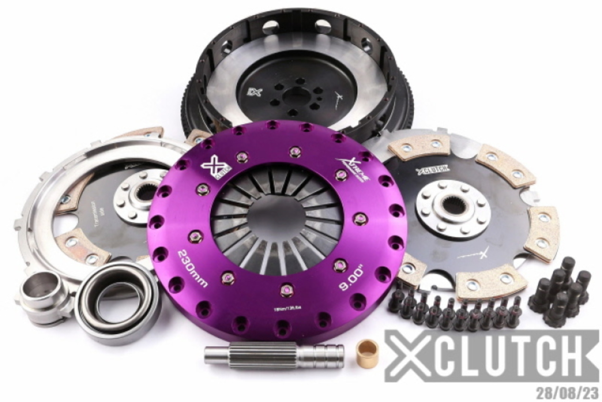 Picture of XClutch 89-94 Nissan Skyline GT-R 2.6L 9in Twin Solid Ceramic Clutch Kit