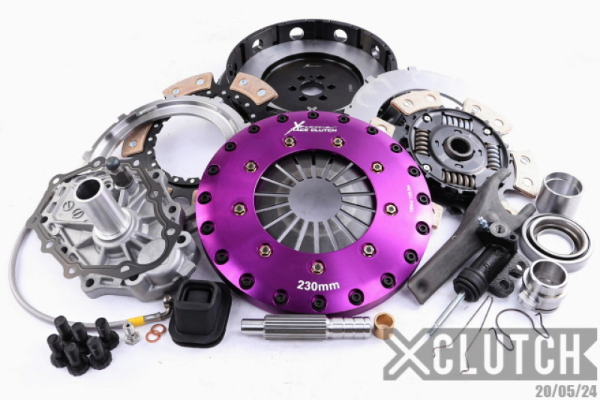Picture of XCLUTCH XCL Clutch-9in Twin Sprung Ceramic Clutch Kits - XKNI23582-2B