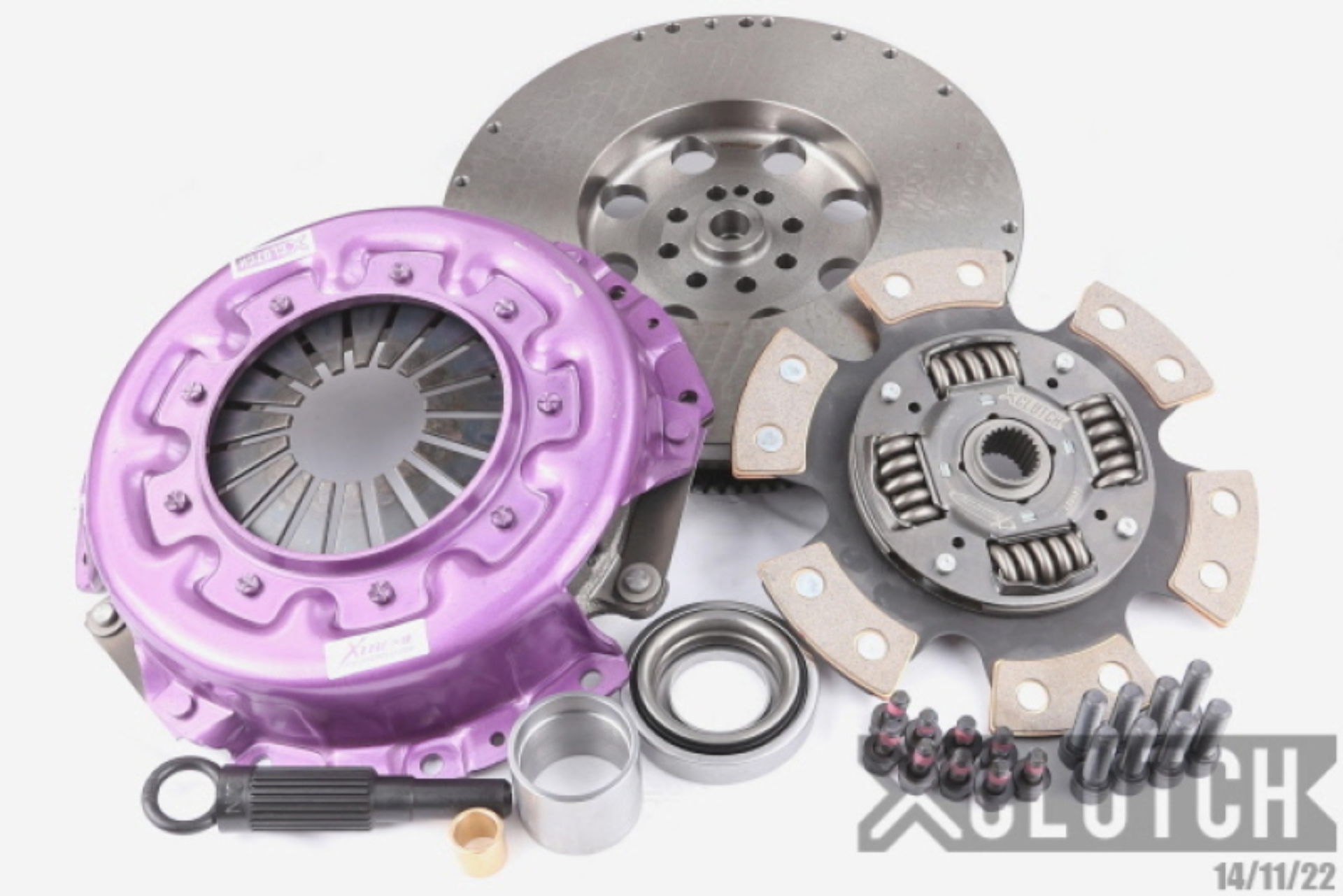 Picture of XClutch 99-02 Nissan Silvia S15 2.0L Stage 2 Sprung Ceramic Clutch Kit