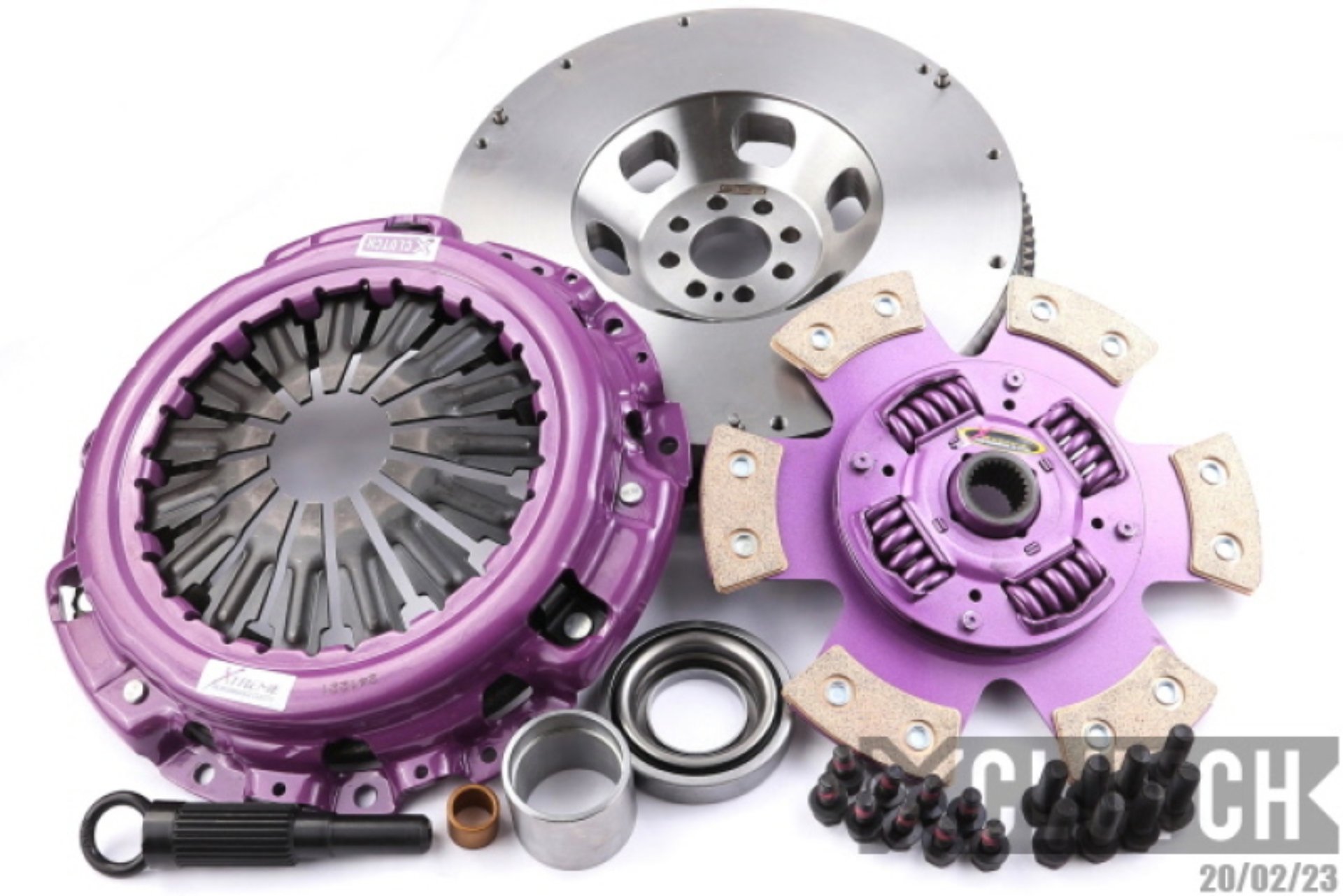 Picture of XCLUTCH XCL Clutch-Stage 2 Sprung Ceramic Clutch Kits - XKNI25530-1B