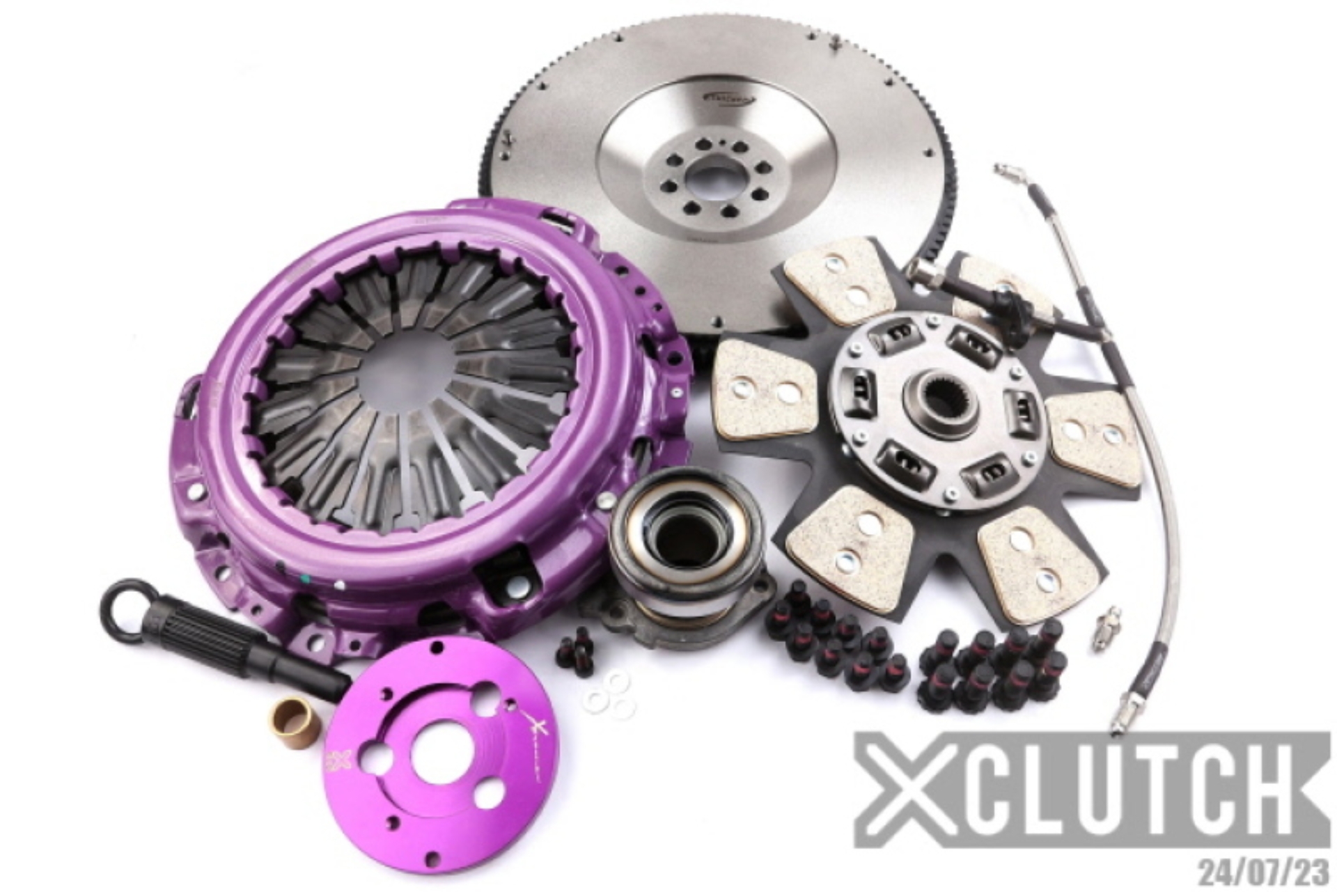 Picture of XCLUTCH XCL Clutch-Stage 2 Sprung Ceramic Clutch Kits - XKNI25688-1B