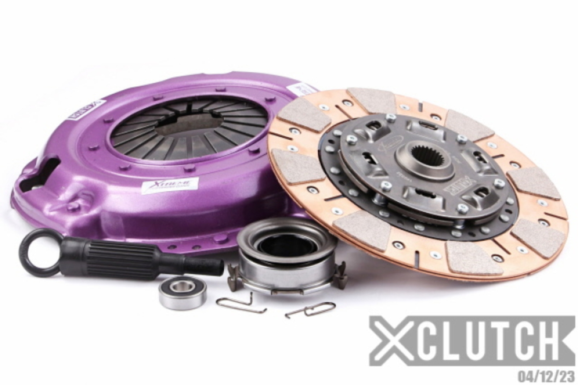 Picture of XClutch 13-15 Subaru XV Crosstrek Premium 2.0L Stage 2 Cushioned Ceramic Clutch Kit