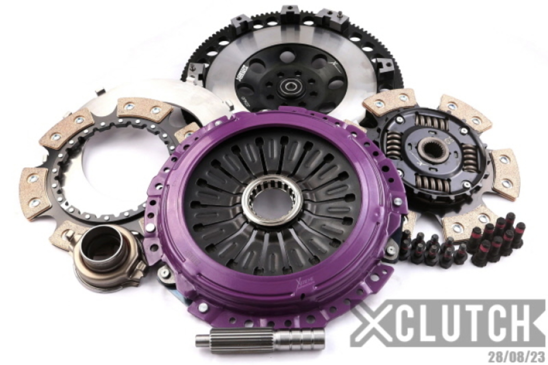 Picture of XCLUTCH XCL Clutch-9in Twin Sprung Ceramic Clutch Kits - XKSU23531-2B