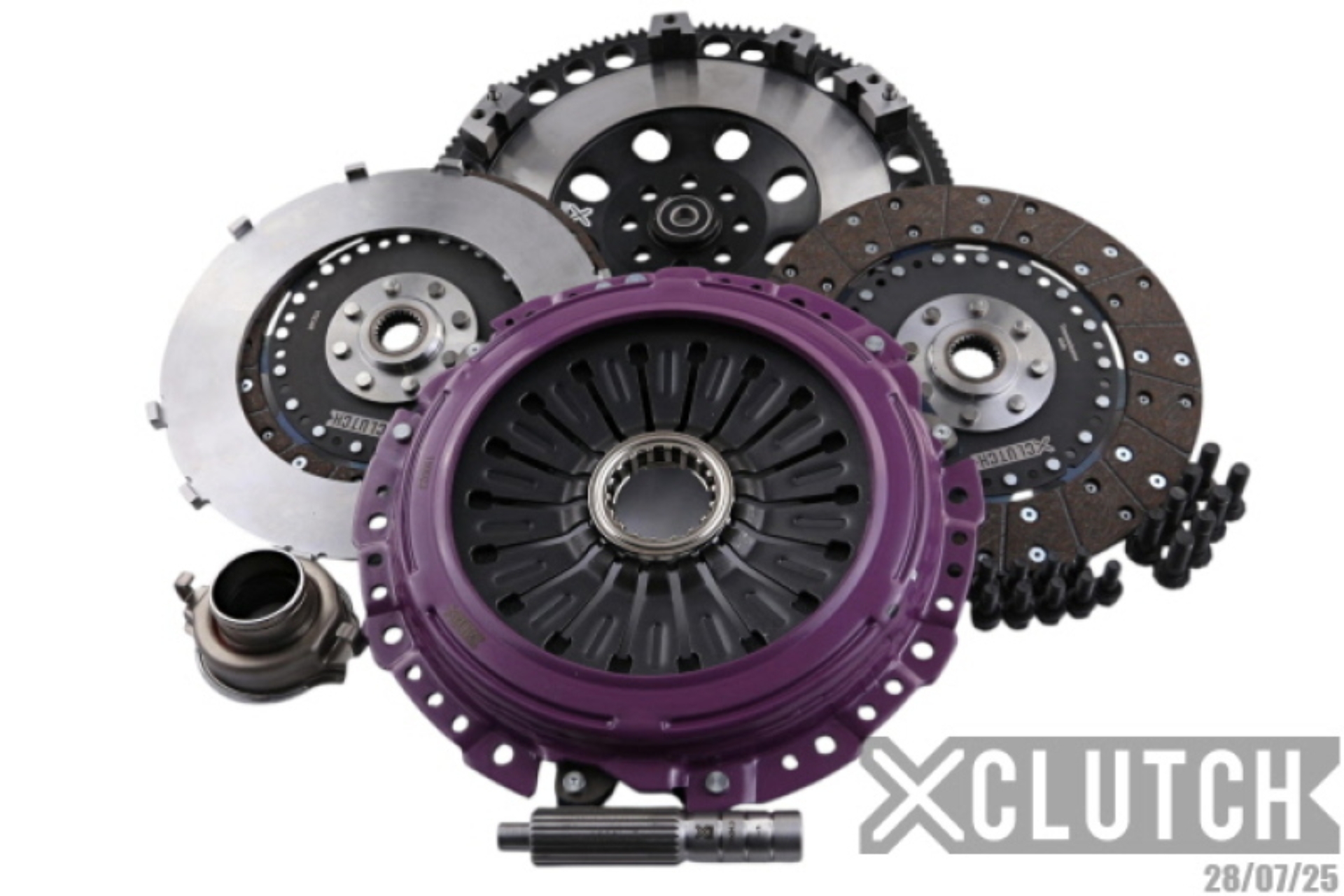Picture of XClutch 15-21 Subaru WRX STi Base 2.5L 9in Twin Solid Organic Clutch Kit