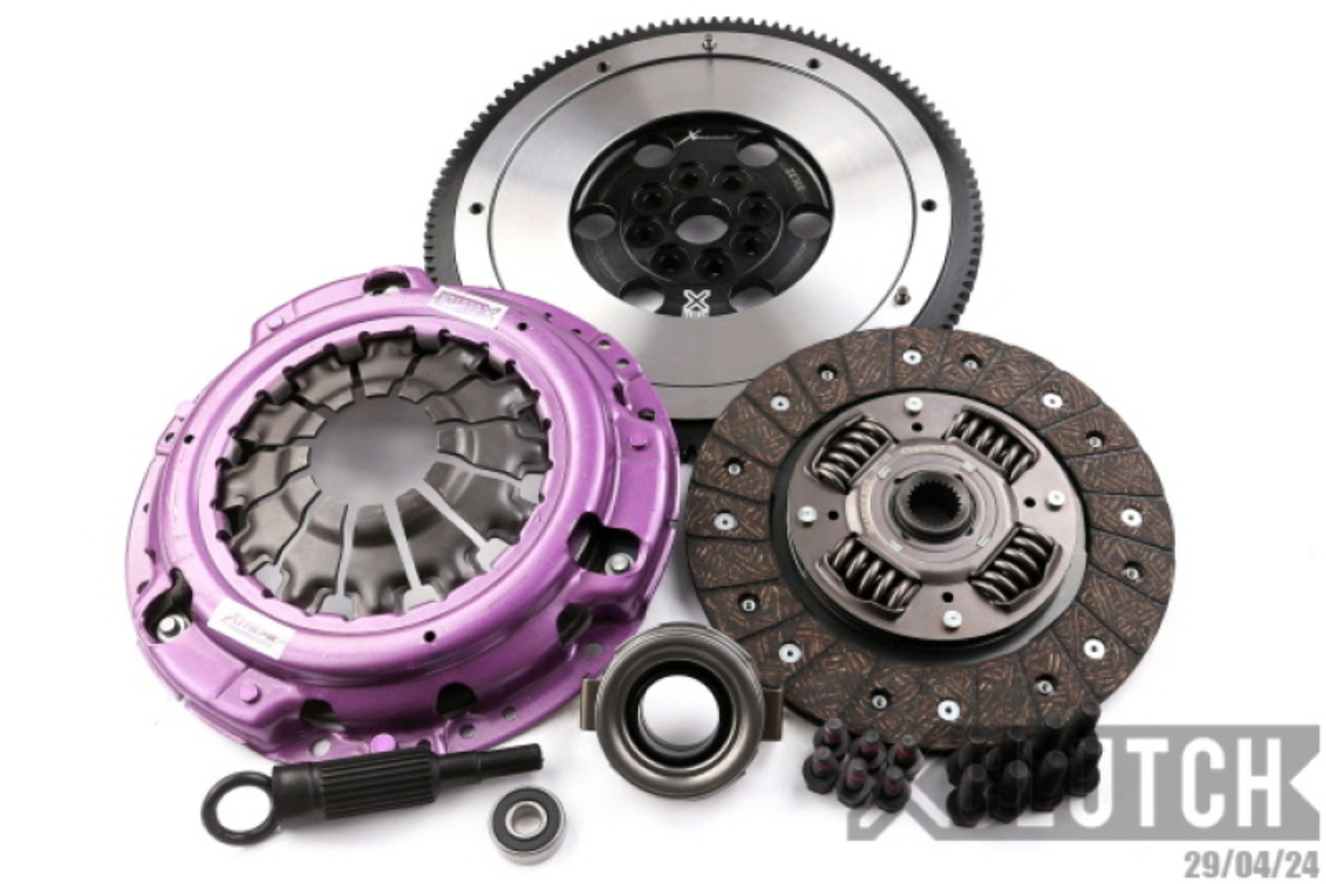 Picture of XCLUTCH XCL Clutch-Stage 1 Sprung Organic Clutch Kits - XKSU24530-1A