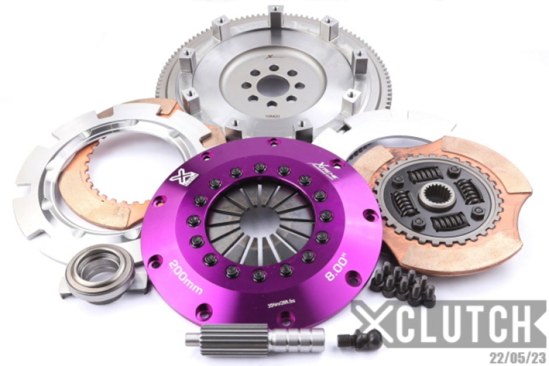 Picture of XClutch 88-93 Toyota Celica GTS All Trac 2.0L 8in Twin Solid Ceramic Clutch Kit