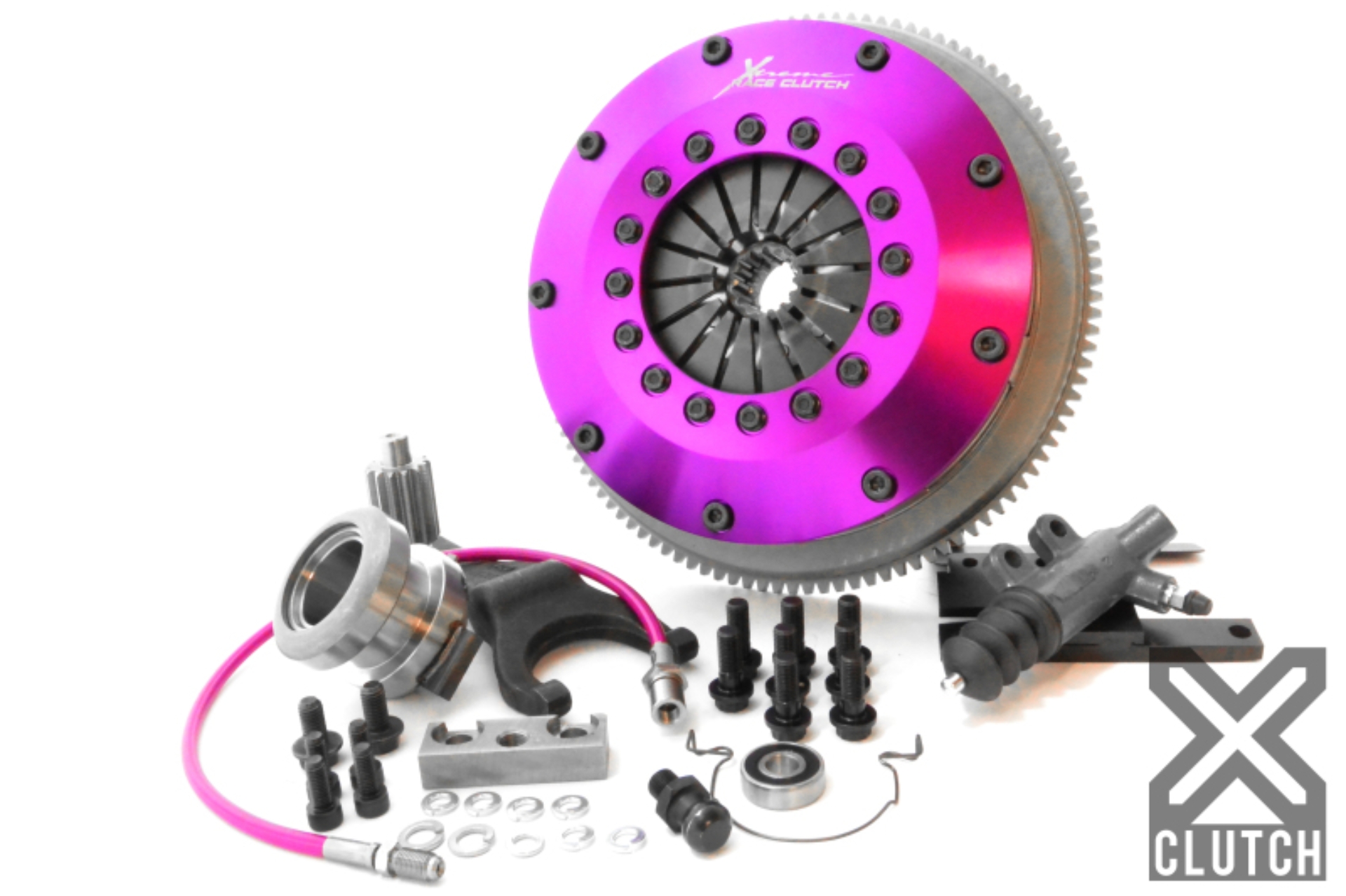 Picture of XClutch 93-95 Toyota Supra Twin Turbo 3.0L 8in Twin Solid Ceramic Clutch Kit
