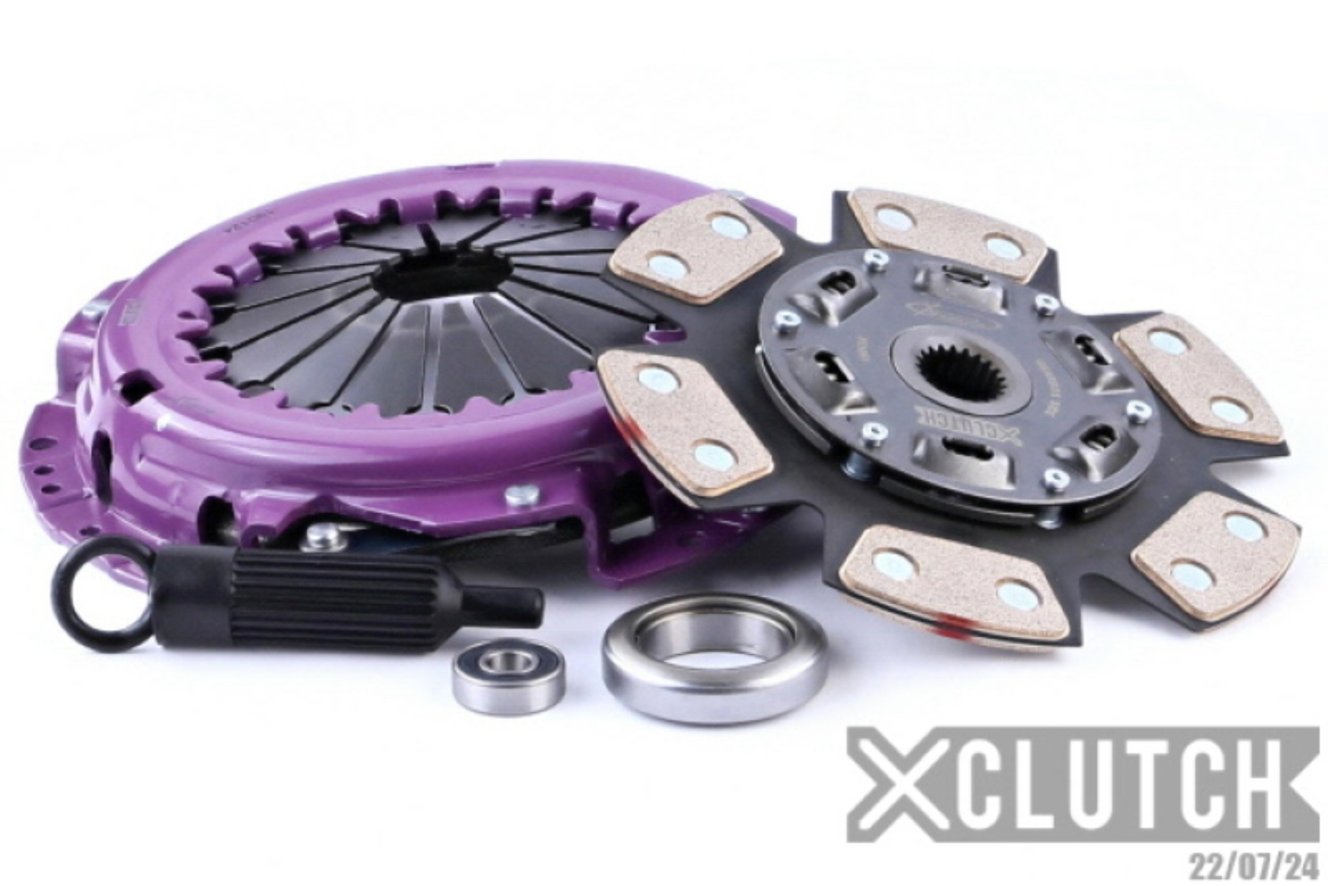 Picture of XClutch 72-74 Toyota Celica Base 2.0L Stage 2 Sprung Ceramic Clutch Kit