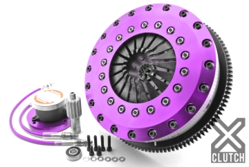 Picture of XClutch 93-95 Toyota Supra Twin Turbo 3.0L 9in Twin Solid Organic Clutch Kit