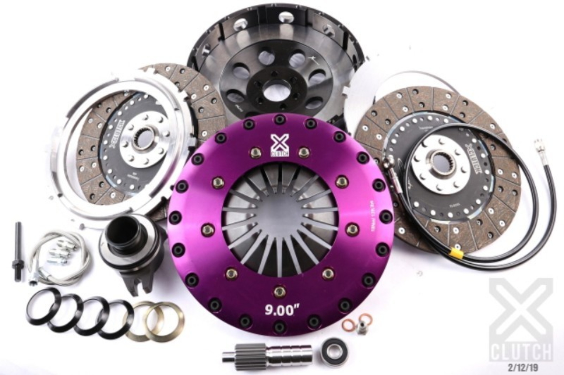 Picture of XClutch 86-92 Toyota Supra Base 3.0L 9in Twin Solid Organic Clutch Kit